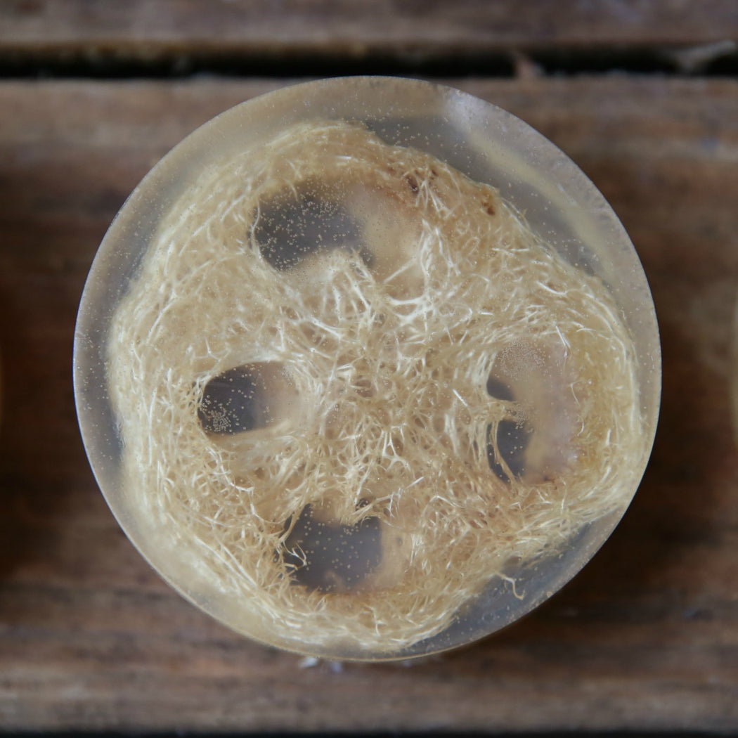Peppermint, Rosemary, Tea Tree Loofah Soap