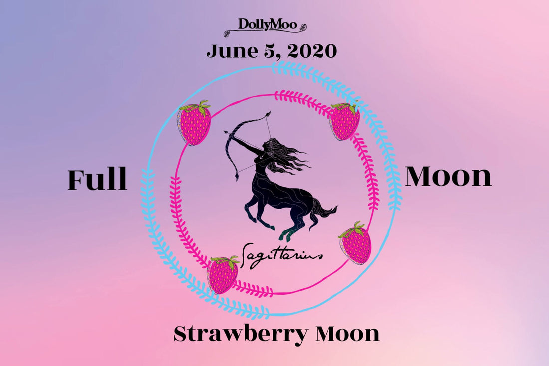 Over the Moo-n! Strawberry Moon...