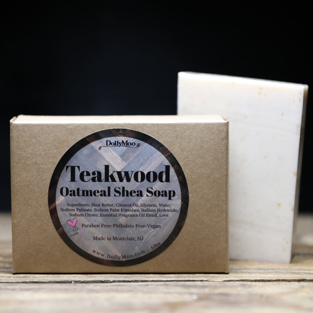 Teakwood Shea Butter Soap